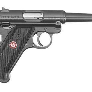 Alternative view of RUGER MRK IV STD 22LR 4.75" BLUED BLK GRP FXD SIGHT