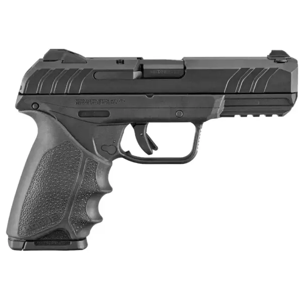 RUGER SECURITY-9MM 4" PISTOL BLK/BLK 10+1 MS HOGUE