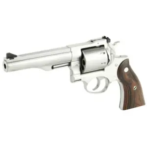 Alternative view of RUGER RDHWK 357MAG REV 5.5" STS HRDWOOD GRP FXD SIGHT
