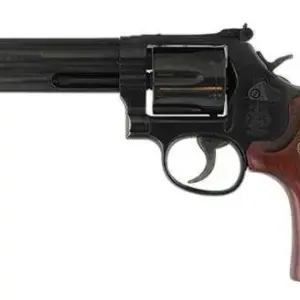 SMITH & WESSON CLASSICS 586 DISTNGUISHED COMBT MAG BLK 357MAG 6" 6RD DA/SA