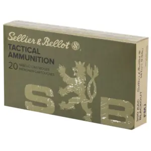 Alternative view of SELLIER & BELLOT 300 B/O 147GR FMJ 20RD BOX 50 BOXES PER CASE