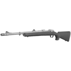 Alternative view of RUGER HAWKEYE ALASKAN 300WM BLT RFL, 20" MTTE STS THRDED, BLK HOGUE STOCK, 3RD