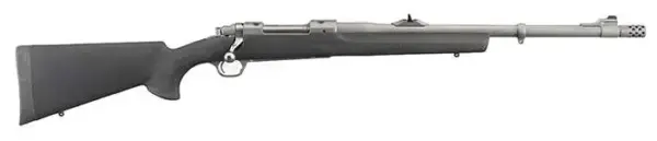 RUGER HAWKEYE ALASKAN 300WM BLT RFL, 20" MTTE STS THRDED, BLK HOGUE STOCK, 3RD - Image 4