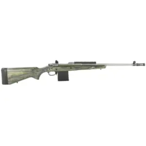 RUGER SCOUT RIFLE LH 308 WIN 18.7" MATTE STS BLK LAM STK 10RD DETACH
