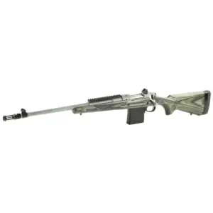 Alternative view of RUGER SCOUT RIFLE LH 308 WIN 18.7" MATTE STS BLK LAM STK 10RD DETACH
