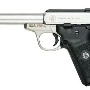 SMITH & WESSON SW22 VICTORY 22LR 5.5" PSTL STS 10RD CA COMPLIANT