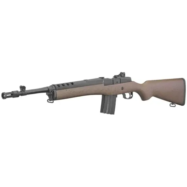 RUGER MINI-14 TACT RFL 5.56 16.1" SPKL BLK/BRN WD 20RD