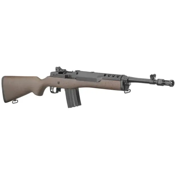 RUGER MINI-14 TACT RFL 5.56 16.1" SPKL BLK/BRN WD 20RD - Image 2