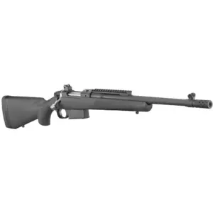 Alternative view of RUGER SCOUT RIFLE 350 LEGEND 16.5" BLK SYNTH STK 5RD