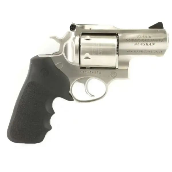 RUGER SPR REDHWK ALSKN 454CASULL 2.5" STS HGE GRP ADJ SIGHT