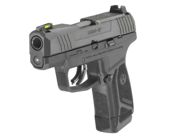 RUGER MAX-9 9MM PSTL 3.2" OPT RDY BLK/BLK 12+1 NO SAFETY - Image 3