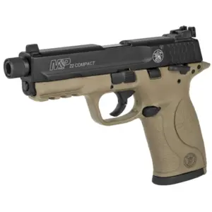 Alternative view of SMITH & WESSON M&P 22 COMPACT 22LR 3.6" PSTL FDE TB 10RD