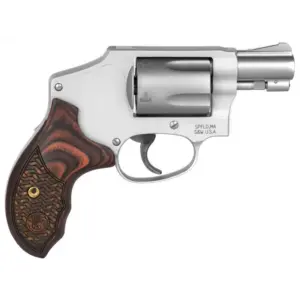 SMITH & WESSON PC MODEL 642 ENHANCED MATTE SLVER 38SPL 1.875" 5RD DAO