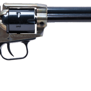 Heritage Mfg Rough Rider 22 LR/22 WMR 6 Shot, 6.50" Black Steel Barrel & Cylinder, Simulated Case Hardened Zinc Alloy Frame, Camo Laminate Grip, Hammer/Thumb Safety, Exposed Hammer