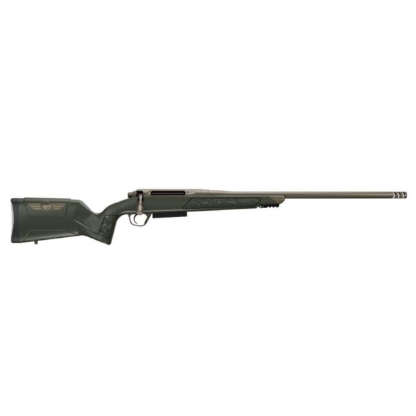 Christensen Arms Evoke Rifle 7mm PRC 4rd Magazine 22" 5/8x24" Threaded Barrel Bronze and OD Green