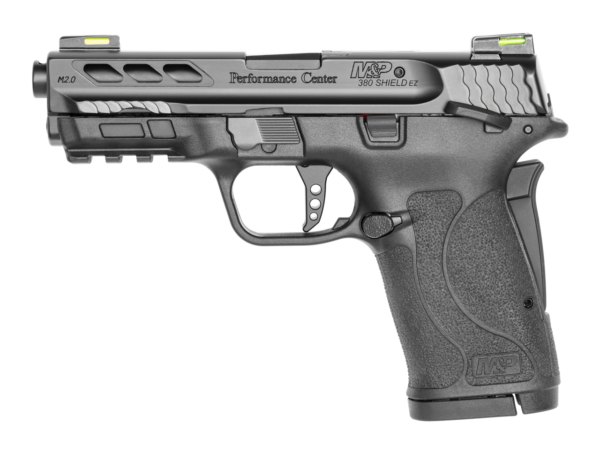 SMITH & WESSON PC M&P 380 SHIELD EZ PRTD BLK 380ACP 3.75" 8RD MA COMPLIANT