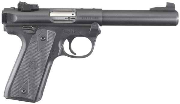 RUGER MARK IV 22/45 5.5" BULL BBL, BLUED 2-10RD MAGS CA COMPLIANT
