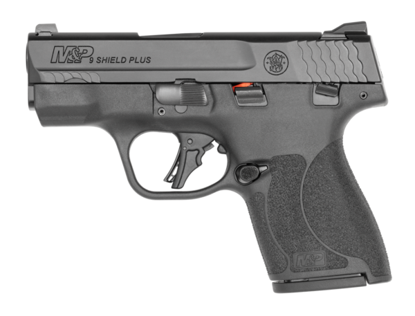 SMITH & WESSON M&P 9 SHIELD PLUS T.S. BLK 9MM 3.1" 2-10RD COMPLIANT
