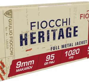 FIOCCHI 9 MAKAROV 95GR FMJ 50RD BX 1000RD CASE