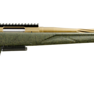 RUGER AMERICAN G2 PRED RFL 6MM CM 22" T.B. SPIRAL BBL, GRN SPLTR,BRNT BRNZ 3RD