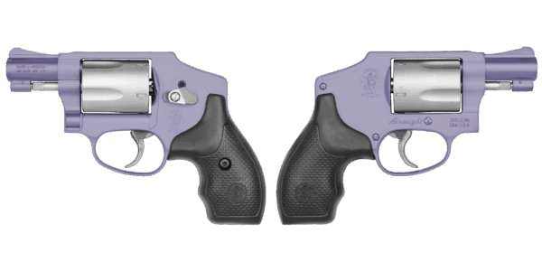 SMITH & WESSON 642 CRUSHED ORCHID AIRWEIGHT 38SPL 1.875" 5RD DAO