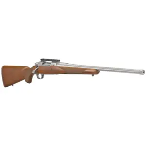 Alternative view of RUGER HAWKEYE HUNTER 6.5PRC BOLT RFL 22" STS THRDED BBL, AMERICAN WALNUT STOCK 3RD