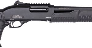 Alternative view of IVER JOHNSON PUMP 12GA 3" 18" - CYL BLUED QD PISTOL GRIP STOCK