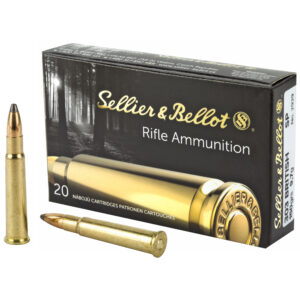 Sellier & Bellot, Rifle, 303 British, 150 Grain, Soft Point, 20 Round Box