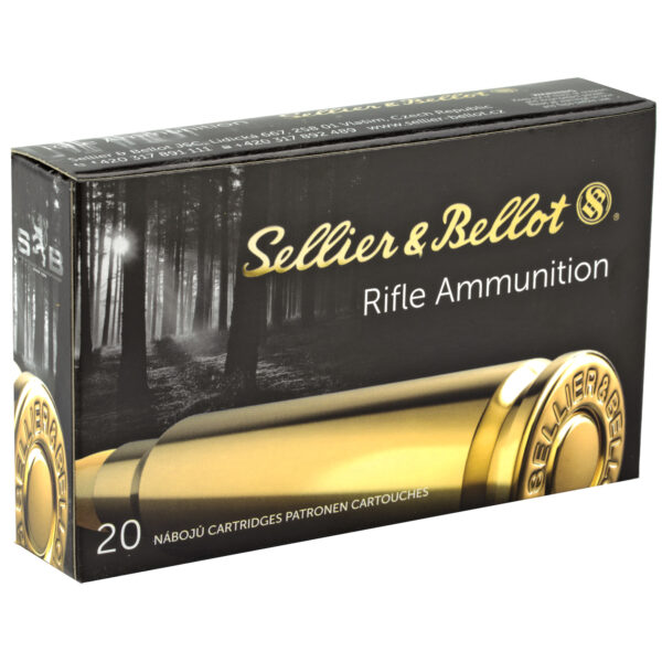 Sellier & Bellot, Rifle, 303 British, 150 Grain, Soft Point, 20 Round Box - Image 3
