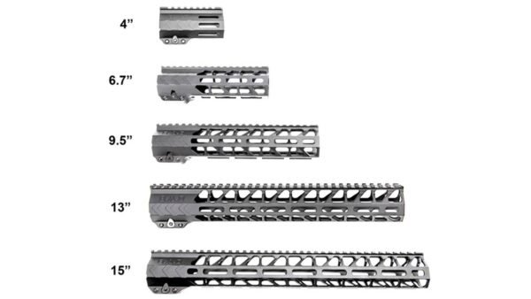 Battle Arms Development BAD-WH13-MLOK Workhorse 13" M-LOK Rail- Black - Image 3