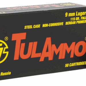 TULAMMO 9MM 115GR FMJ 50RD BOX