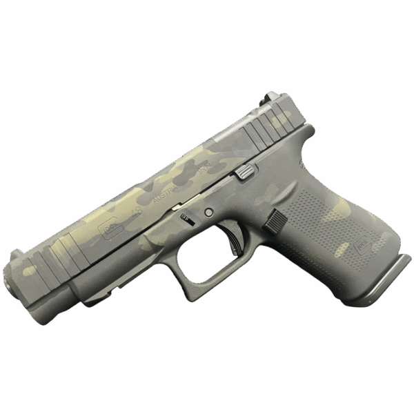 GLOCK 48 MOS BLACK MULTICAM 9MM PISTOL 4.01 FXD 5.5lb w/front rails 2-10RD  MAGS