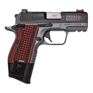 KIMBER CDS9 9MM PSTL OPTC READY RAIL 3.16" BLK/GRY G10 GRIPS 1-13RD 1-15RD MAG