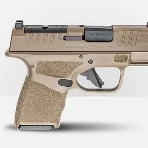 Alternative view of SPRINGFIELD ARMORY HELLCAT OSP 9MM FDE 3" 1-11RD 1-13RD