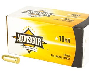 ARMSCOR 10MM 180GR FMJ 100/1200