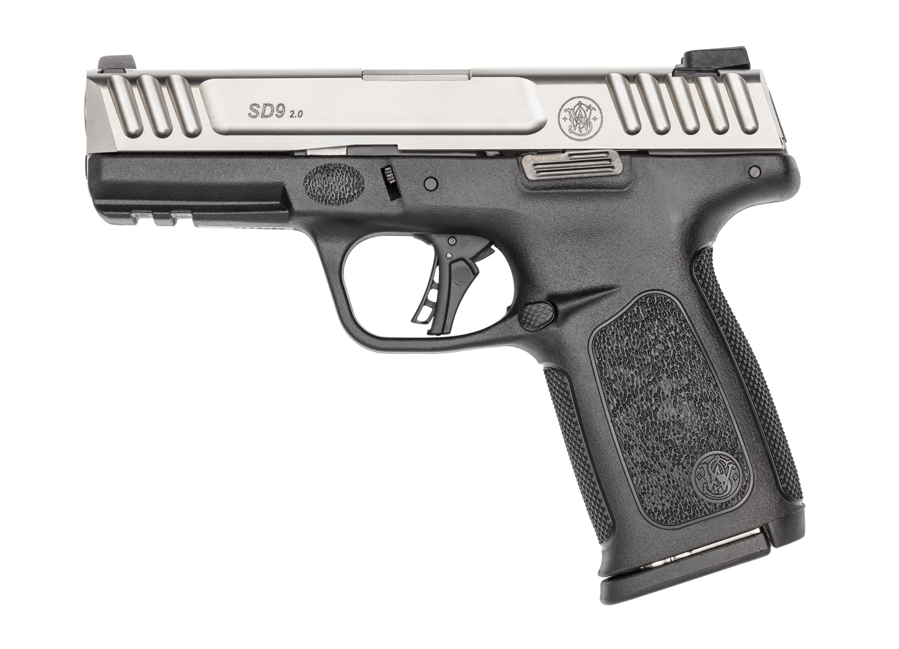 SMITH & WESSON SD9 2.0 9MM PSTL NTS 2 TONE 4" 1-16RD 12/18
