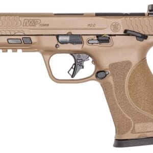 SMITH & WESSON M&P 10MM M2.0 PSTL FDE 4" 2-15RD MAGS
