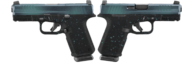 RUGER RXM 9MM PISTOL 4" NORTHERN LIGHTS SPLATTER O.R. 2-15RD MAGS - ORION EXCLUSIVE