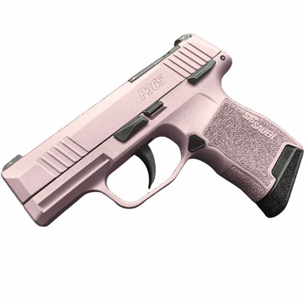 SIG SAUER P365 ROSE GOLD 9MM PSTL 3.10" BLK O.R. M.S. 2-10RD MAGS