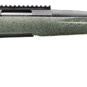 GLENFIELD MODEL A 243WIN RIFLE 20" T.B. MOSS GREEN SPLATTER 4RD