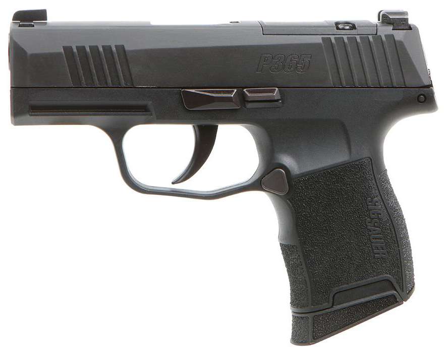 SIG SAUER OFF DUTY P365 9MM PSTL BLACK 3.1" 2-10RD MAGS LE SKU