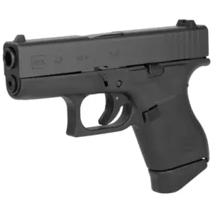Alternative view of GLOCK 43 GEN 3 9MM PISTOL 3.39" FXD 5.5lb 2-6RD MAGS