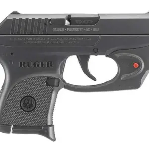 Alternative view of RUGER LCPVL 380ACP PSTL BLK RED LASER