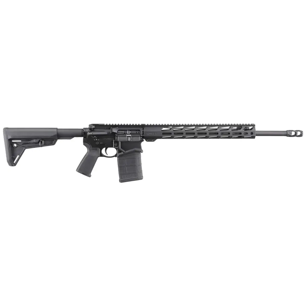 RUGER SFAR 308/762 RFL 20" BBL BLK FREE FLOAT MLOK MAGPUL MOE STOCK 1-20RD