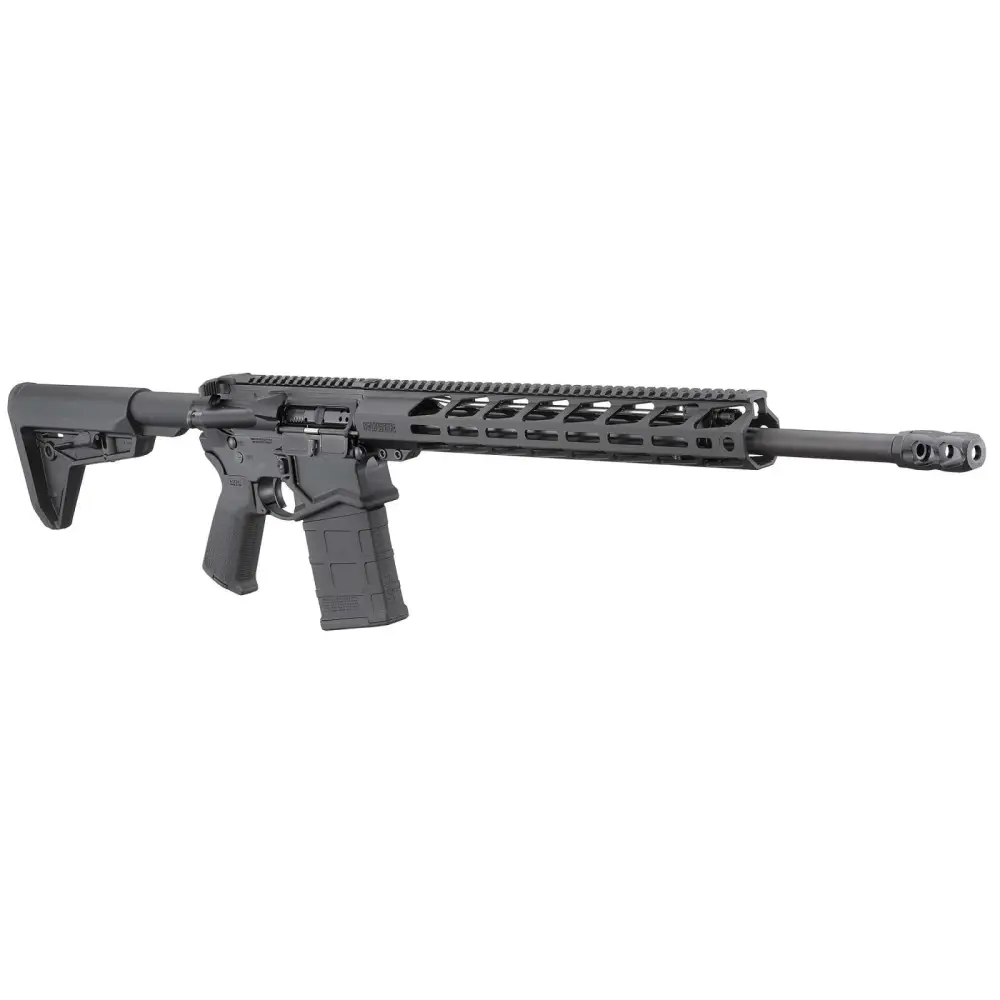 RUGER SFAR 308/762 RFL 20" BBL BLK FREE FLOAT MLOK MAGPUL MOE STOCK 1-20RD - Image 2