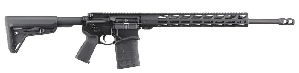 RUGER SFAR 308/762 RFL 20" BBL BLK FREE FLOAT MLOK MAGPUL MOE STOCK 1-20RD - Image 3