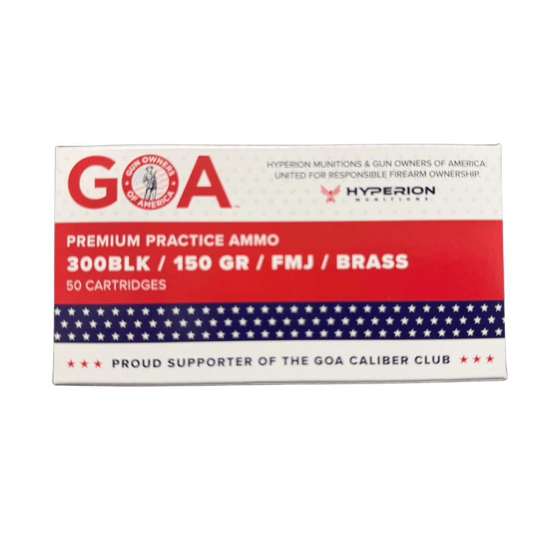 GOA - Hyperion Munitions 300 Blackout, 150 gr 50ct Box