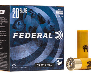 FED GAME LOAD 20GA 2 3/4" #7.5 25/