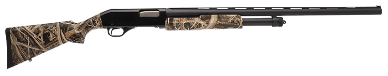 SAVAGE ARMS 320 FLD CMPT 12/26 BL/CAMO 3"