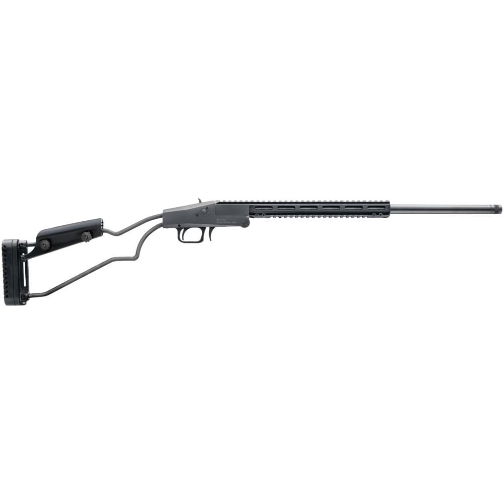 Chiappa Big Badger Folding Rifle .30-30 Single Shot 20" 1/2x28 Threaded Barrel Black